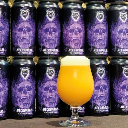 Zaungast Necropolis - Triple Dry Hopped Double Imperial New England IPA NEIPA India Pale Ale aus Wien Österreich im Craft Bier Online Shop bestellen - Craft Beer online kaufen